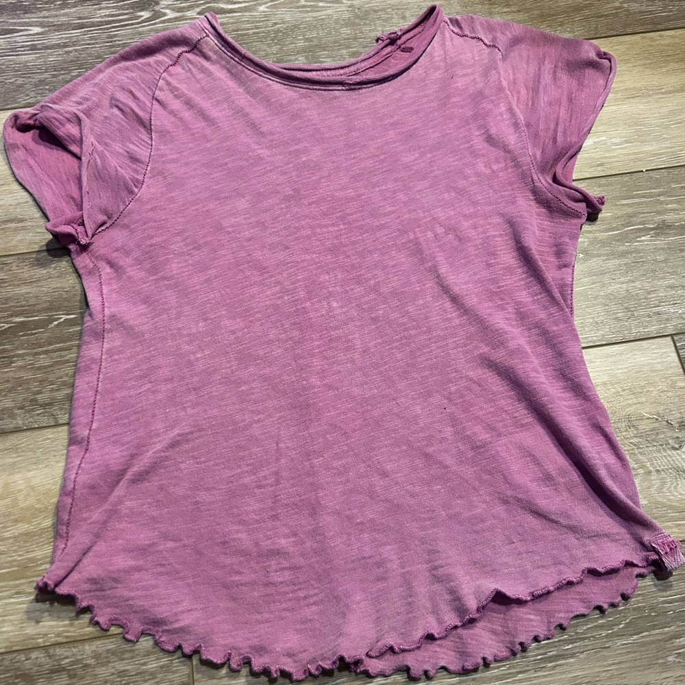 Free People Purple We the Free Top